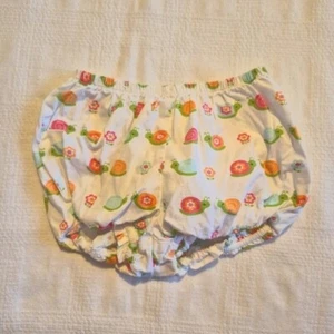 Gymboree Outlet Growing Flowers size 4T bubble shorts, snail & flower print vguc - Picture 1 of 4
