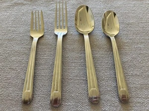 Retroneu ILE DE FRANCE 18/10 Edelstahl Besteck -- 4 Teile -- Indonesien - neuwertig - - Bild 1 von 10