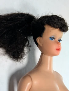 Sehr gute Vintage #4 Pferdeschwanz Barbie brünett mit Barbie/ Midge Körper - Bild 1 von 20