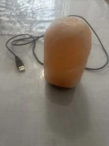 Himalayan Salt Lamp with Dimmer Switch - 7/8 inch & 6/7 Lbs Dimmable Lamp. - Picture 1 of 5