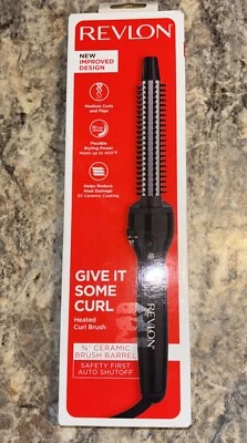 Revlon Perfect Heat Ceramic 3/4" Styling Brush Model RV054C Styling Brush...19 - Image 1 of 4