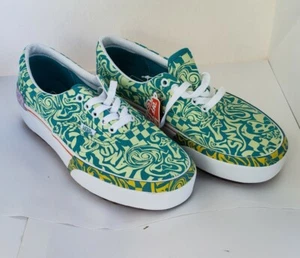 VANS, Size 10W - 8.5M, Old Skool, Green Yelloe White, 500714 - Picture 1 of 8