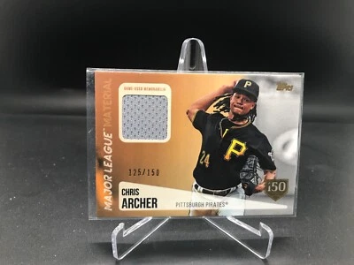 Chris Archer 2019 Topps Major League Material Relics 150th Anniversary /150 - Image 1 of 2