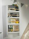 Haus Projekt Wall Bookshelf For Kids Mounted Childrens Bookcase Display White