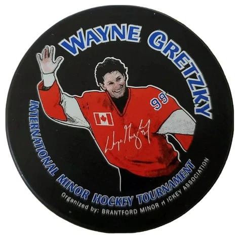 WAYNE GRETZKY VICEROY MFG.- CANADA PUCK INTERNATIONAL MINOR HOCKEY TOURNAMENT Cover