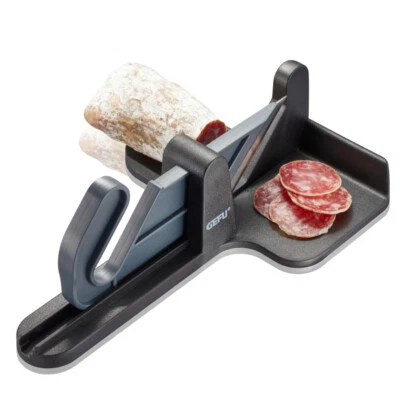 Gefu Tranche Stainless Steel Sausage & Food Slicer | Black - Image 1 of 3