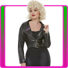 Ladies Grease Sandy Costume Womens 50s T-birds Black Jacket Tbirds 1950s Bad