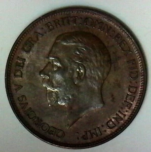 1930 Great Britain 1P. Very nice looking coin. Includes Free shipping in US. - Picture 1 of 3