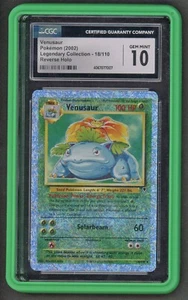 Pokemon Karten - CGC 10 Venusaur 18/110 - Reverse Holo Legendary Collection PSA - Bild 1 von 8