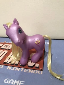 My Little Pony G3 Doseydotes 2002 Hasbro farfalla viola - Foto 1 di 4