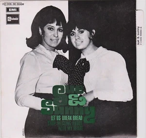 SUE AND SUNNY STOP MESSING ABOUT WITH MY HEART / LET US BREAK BREAD FRENCH 45 PS - Picture 1 of 1
