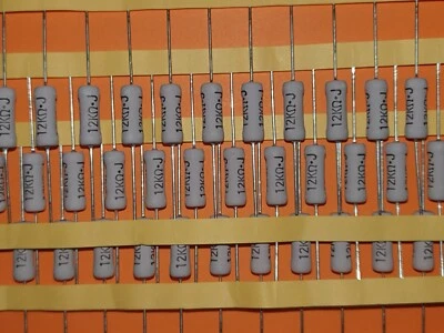 25x 12 kOhm 3 Watt 350V Metalloxid (MOX) Power-Widerstand - Bild 1 von 2