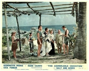 The Admirable Crichton Original Lobby Card Kenneth More Diane Cilento Wedding