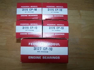 John Deere Tractor Diesel 3010,3020 (w/5 mains) Main Bearing Set (.010) - Picture 1 of 1