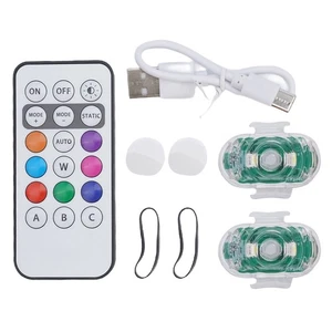 Aircraft LED Strobe Lights Adjustable Flashing Modes for Enhanced Visibility - Picture 1 of 24