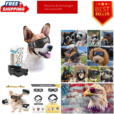 Medium Dog UV Protection Sunglasses – Sporty Stylish Design for Outdoor Fun - Image 1 of 4