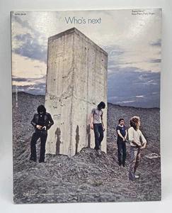 Vintage The Who Who's Next Piano Vocal Music Songbook - Picture 1 of 5