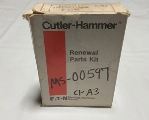 EATON CUTLER-HAMMER,6-22-2,3-POLI TAGLIA 0 KIT CONTATTO CITAZIONE NUOVO - Foto 1 di 4