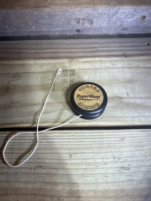 Sistema de rodamientos de rodillos Bandai 1999 dorado Yomega Hyper-Warp negro Foto 1 de 3