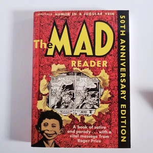 The MAD Reader-50th Anniversary Edition, 2002. ibooks - MAD Comics. PB - Picture 1 of 13