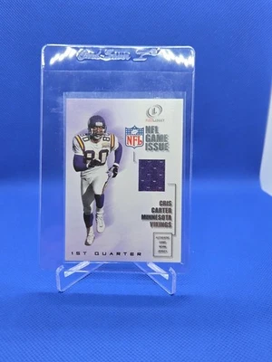 2001 Fleer Legacy - 游戏发行 Cris Carter #GI-CC 第二季度 /100 (MEM) — 第 1/2 张图片