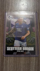 Topps SPFL on Demand - Ryan Jack Scottish Origin Black /49 - Rangers FC - Picture 1 of 3