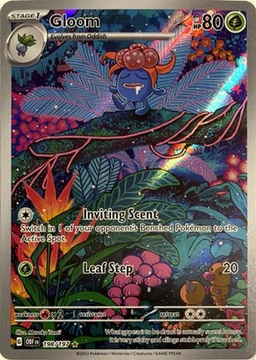Pokemon TCG Gloom 198/197 Obsidian Flames - Image 1 of 2