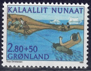 GROENLANDIA 1986 Unione sportiva MNH** - Picture 1 of 1