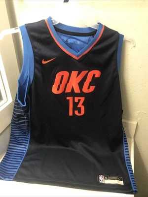 Camiseta deportiva Nike PAUL GEORGE Oklahoma City OKC Thunder Swingman juvenil XL 18/20 Foto 1 de 4