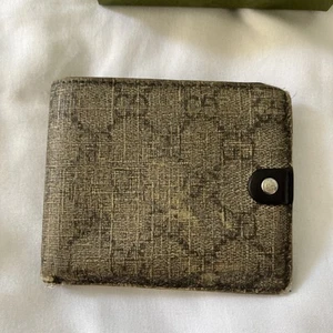 mens vintage gucci wallet authentic used - Picture 1 of 6