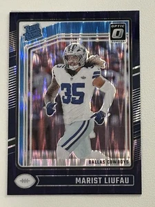 2024 Donruss Optic - Rated Rookie Marist Liufau #273 Purple Shock - Picture 1 of 2