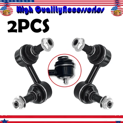 2pcs FOR AWD Infiniti Ex35 Ex37 G25 G35 G37 M37 Q40 Q50 A Front Sway Bar Links - Image 1 of 4