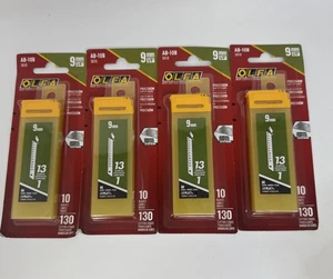 SET 4 Confezioni da 10 Lame a Scatto di Precisione OLFA 9mm 3/8” AB-10B NUOVE!! 5010 - Foto 1 di 3