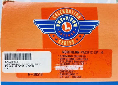 Lionel 6-28519 TMCC PWC #2349 Northern Pacific GP-9 Diesel Engine EX O Gauge - Image 1 of 4