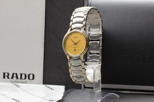 【N NEUWERTIG- mit Box】 RADO Florence 129.3644.4 Gold Zifferblatt 32mm Datum... - Bild 1 von 13