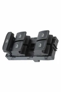 Fensterheber Schalter Taste VORNE LINKS schwarz für Audi VW Seat Ibiza TOPRAN. - Picture 1 of 1