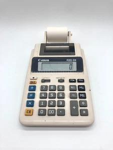 Canon Electric Calculator P20-DX Adding Machine Desktop - Picture 1 of 3