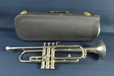 Vintage Tokan ELLIS No.12N tromba boccagli e custodia in argento dal Giappone... - Immagine 1 di 4