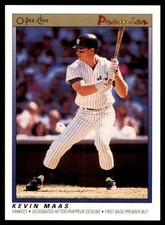 1991 O-Pee-Chee Premier Kevin Maas New York Yankees #74