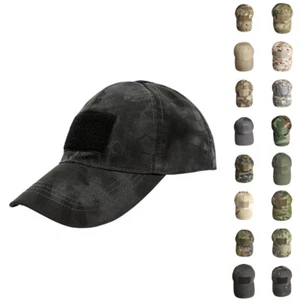 Tactical Camouflage Pattern Peaked Cap Baseball Cap Hat 58-62cm Adjustable Size - Picture 1 of 23