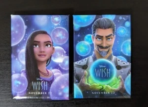 Wish Werbefilm Pin 3" x 2" Menge 2 Disney Animation Studios Neu - Bild 1 von 1