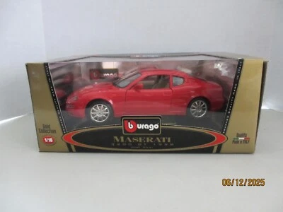 BURAGO GOLD COLLECTION 1998 MASERATI ESCALA 1:18 3200 GT #3371 ROJO Foto 1 de 4