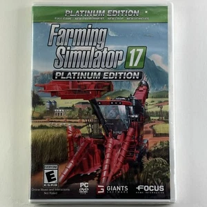 Farming Simulator 17: Platinum Edition (PC, Windows, 2017) nuevo sellado de fábrica - Imagen 1 de 2