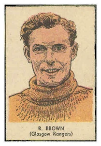 Thomson (D.C.) - 'Famous Footballers (Rover)' (1953-56) - R. Brown (Glasgow R... - Picture 1 of 1