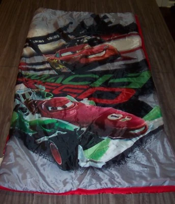 SACO DE DORMIR Walt Disney PIXAR CARS 2 Francesco Lightning Mcqueen  Foto 1 de 4