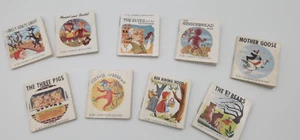 Mt Hawley miniature books lot of 9 with case Copyright 1962 - Imagen 1 de 18