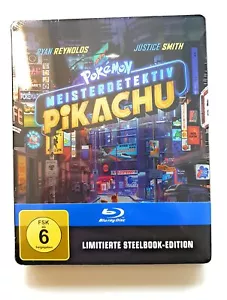 Pokémon Meisterdetektiv Pikachu SteelBook (2 D Blu-ray) - Bild 1 von 1