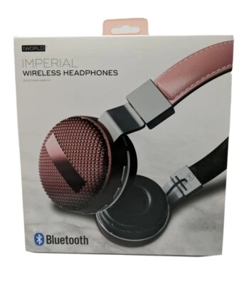 Auriculares Bluetooth Iworld Imperial Inalámbricos Rosa Rubor IWHP1003-RSG  Foto 1 de 4