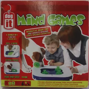 Dog It Mind Games Interactive Smart Toy 3-n-1 for Small to Medium Dogs - Picture 1 of 5
