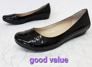 Next Womens Flat Shoes UK Size 5 (38) Black Colour - Picture 1 of 8
